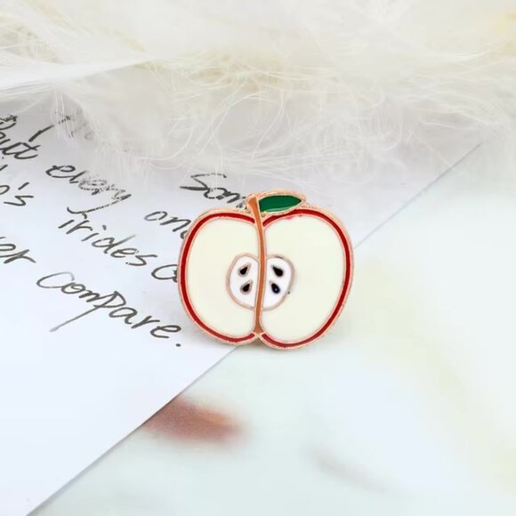 7-Piece Fruit Medley Enamel Pin Set - Brand-New! - Picture 5 of 15